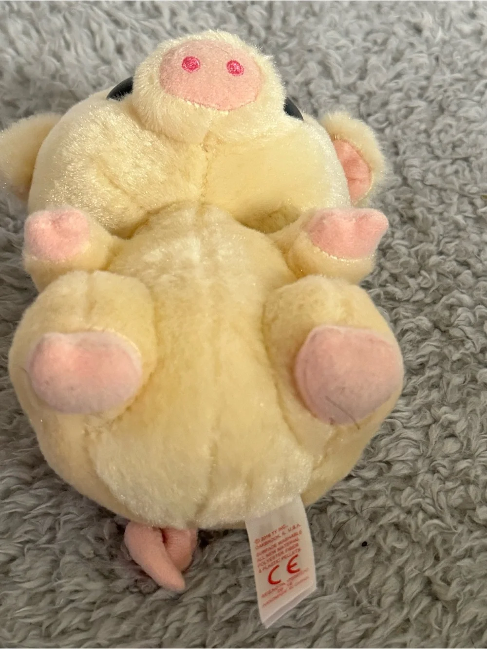 Ty Beanie Boos Piggley the Pig Plush 6” Stuffed Animal Soft Toy